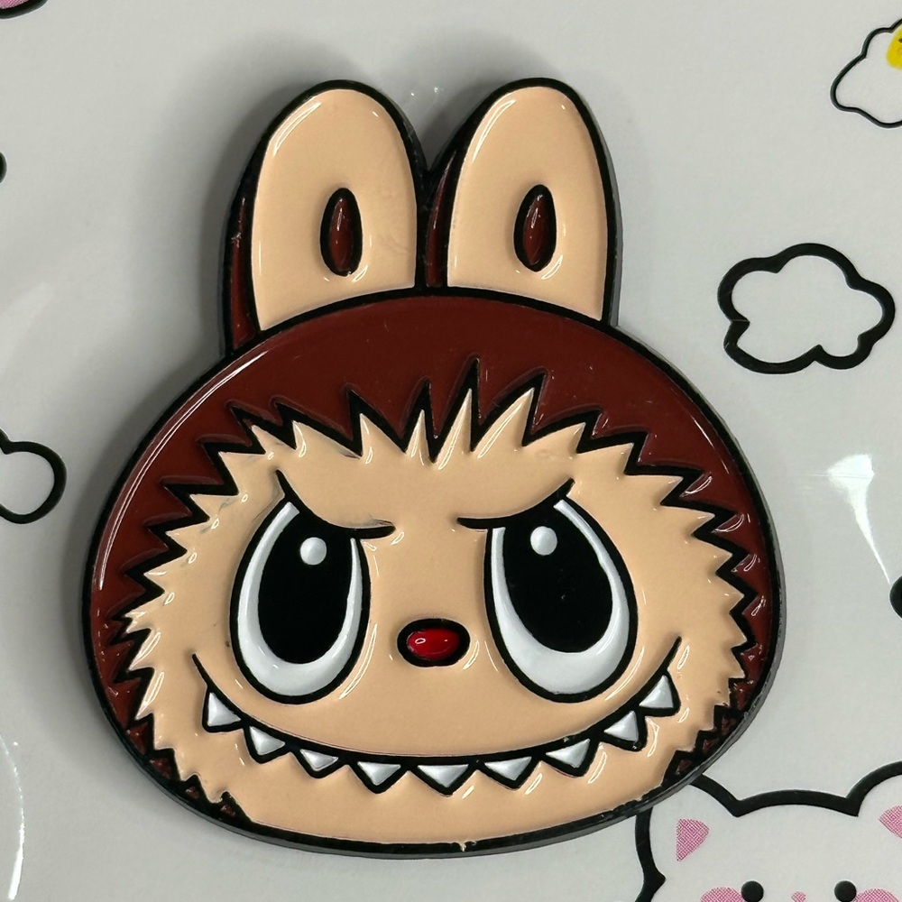 Labubu The Monsters Pin in Brown - Picture 1 of 7